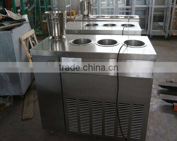 Hot sale double barrels Turkish ice cream freezer with France imported compressor