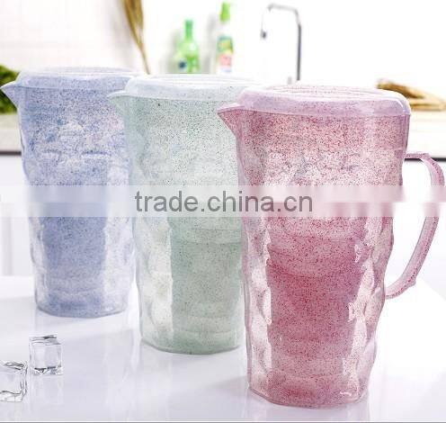 plastic cold jugs with four cups