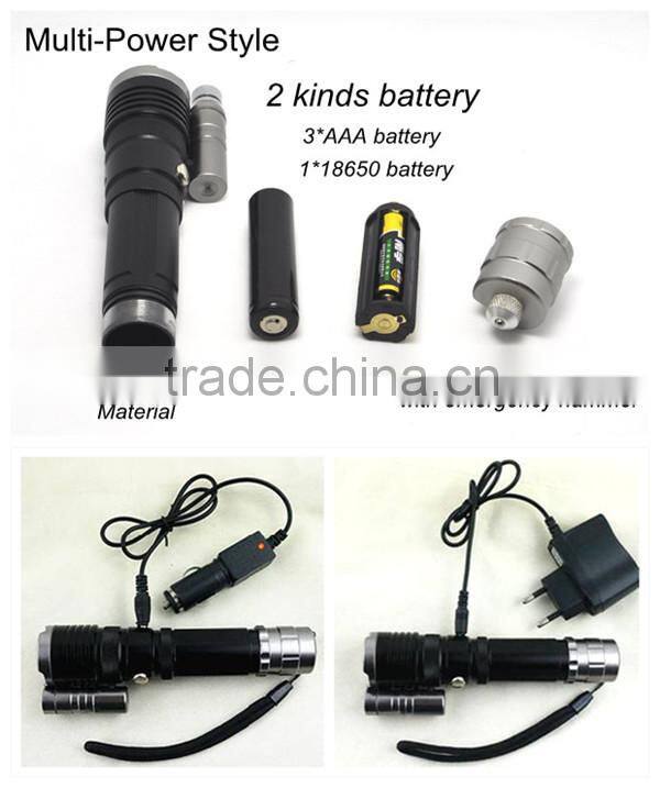 (120070) High quality factory price green led flashlight