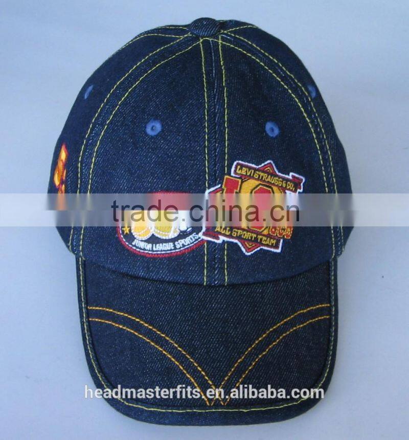 Hot Sell Baseball Cap 2016 High Quality Denim Baseball Cap