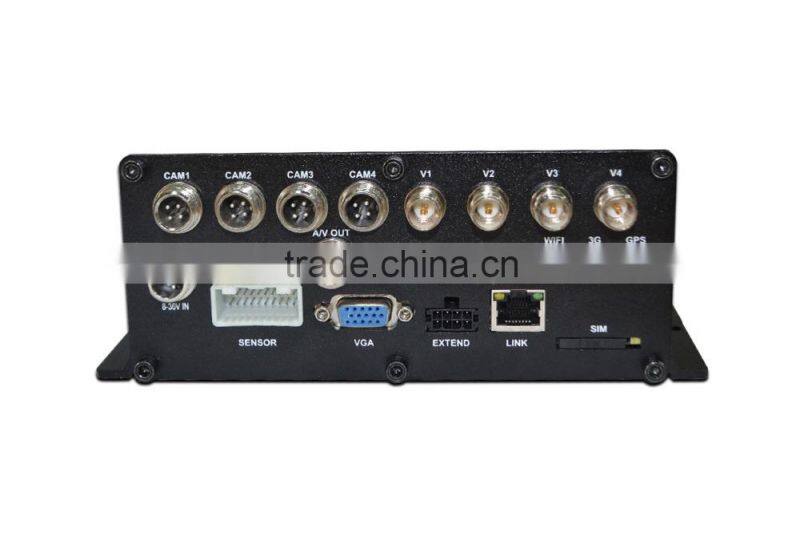 4CH HD-SDI 1080P digital MDVR 3G/4G/WIFI /GPS school bus dvr built in hot spot