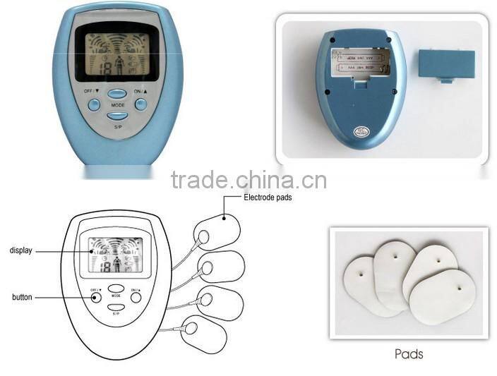 Professional portable tens massager tens unit