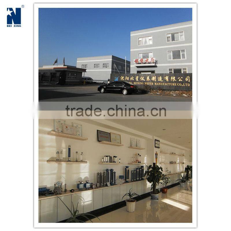 FA24 glass tube gas flow meter with anticorrosive material