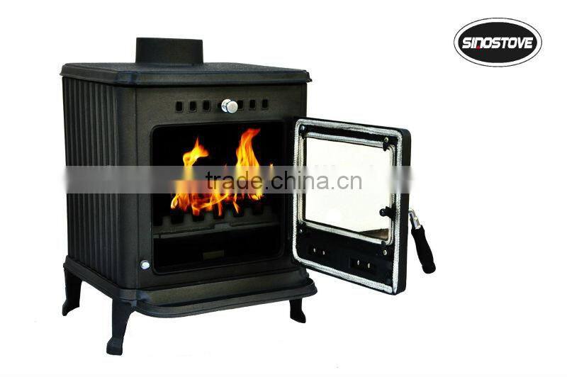 cast iron wood stove freestanding
