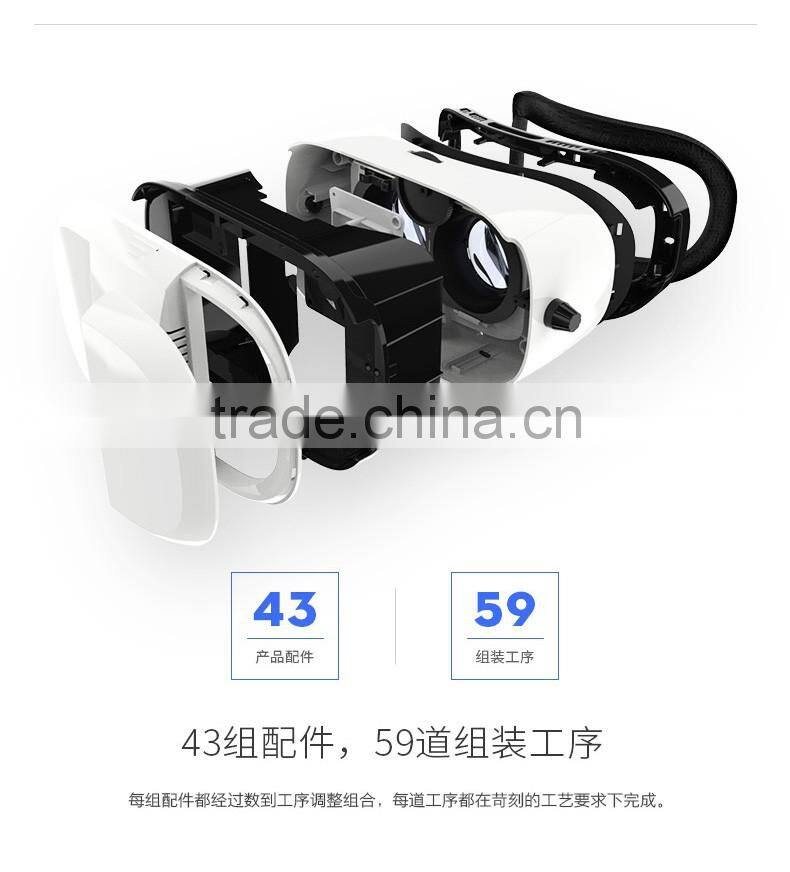 ROCK VR BOX 3D Virtual Reality Movie Game Glasses For 4-6 inch Mobile Phone VR virtual reality 3d glasses MT-5503
