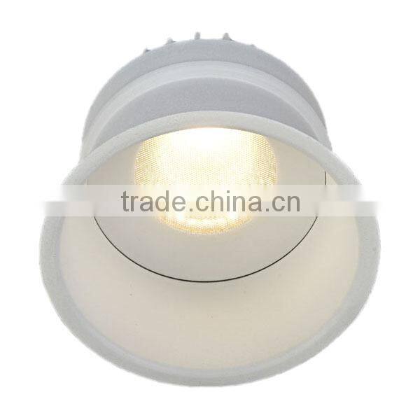 13W IP54 Fixed Anti-glare Aluminum Citizen cob led downlight