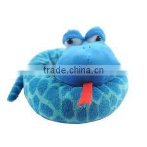 Custom baby animal toy and doll plush snake