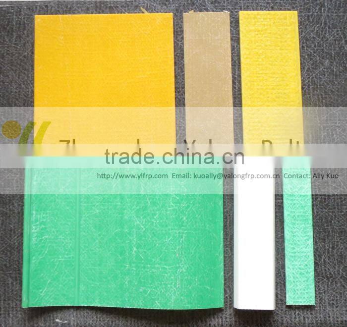 6mm to 810mm wide solid fiberglass board, chemical resistant frp board