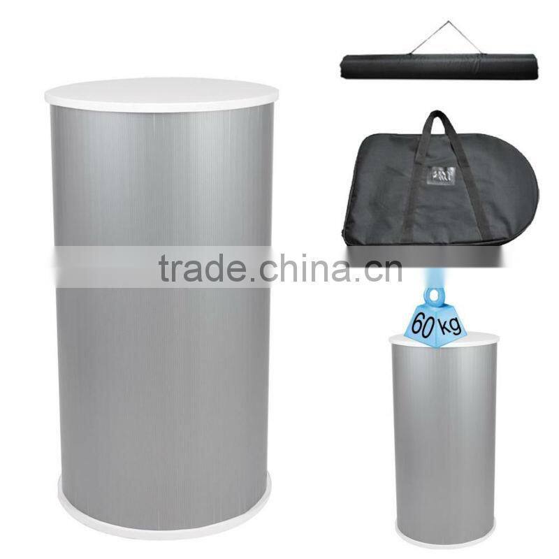 China factory produce round plastic display table