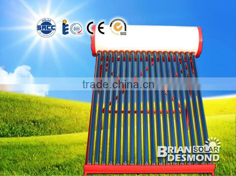 Perfect After-sale Service Homemade Non-pressurized Solar Water Heater