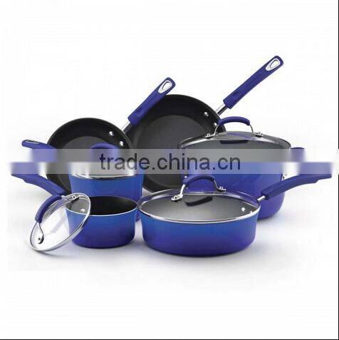As seen on TV Aluminum Press Non-stick /Ceramic Cookware Set (ZS-C2210)