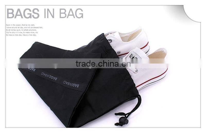 Factory direct! 2016 new modern Environmental friendly cotton shoe bag