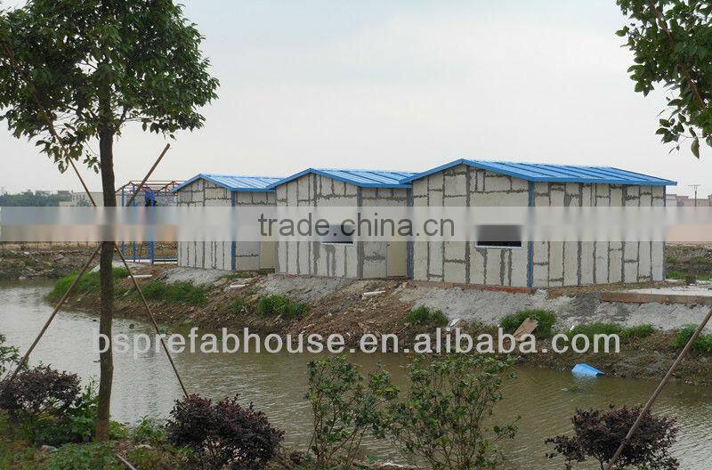 light steel structure steel shed prefabricated kit homes