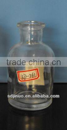 clear antibiotics bottle