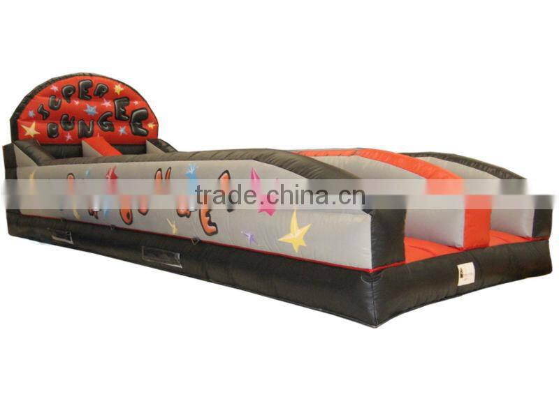 2 people inflatable bungee run game outdoor sports
