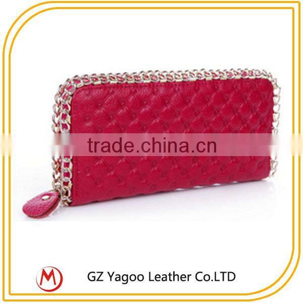 2015 new product in China leather magic wallet manufacturer