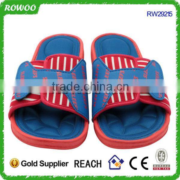 One Injection wholesale Fashion PU men flip flop for footwear