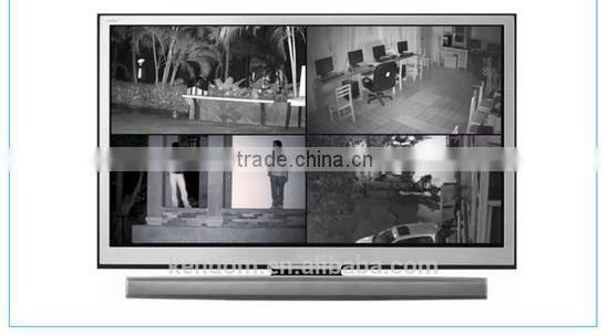 shenzhenc cctv camera facotry Economic 2.4GHz Wifi IP Camera 4CH Outdoor CCTV Wireless nvr Kits 960p