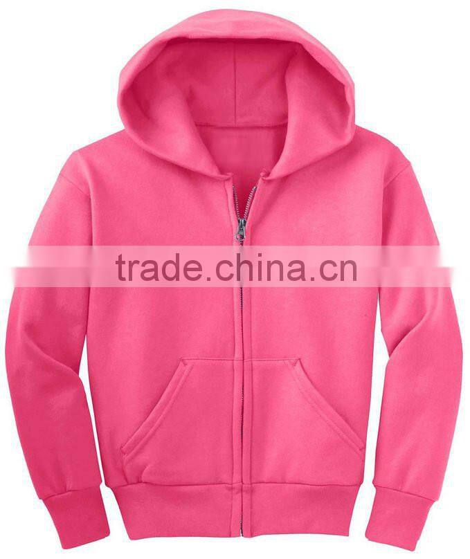 High Quality Bulk Custom Cotton Hoodie For Children With Zipper Blank Print Hoody Sweatshirts