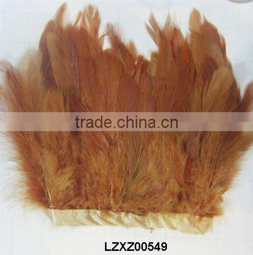 Black Rooster feather fringe trims LZAY1271027