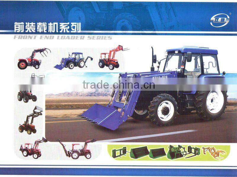CE approved farm tractor mounted front end loader prices