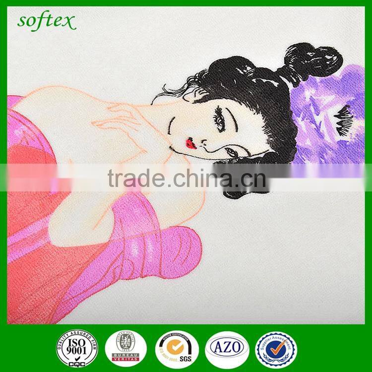 Novelty, take off our clothes in hot water will change color towels Practical cotton towel Lover's relatives special gift