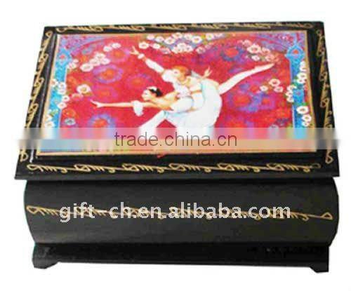 handmade christmas wooden music box