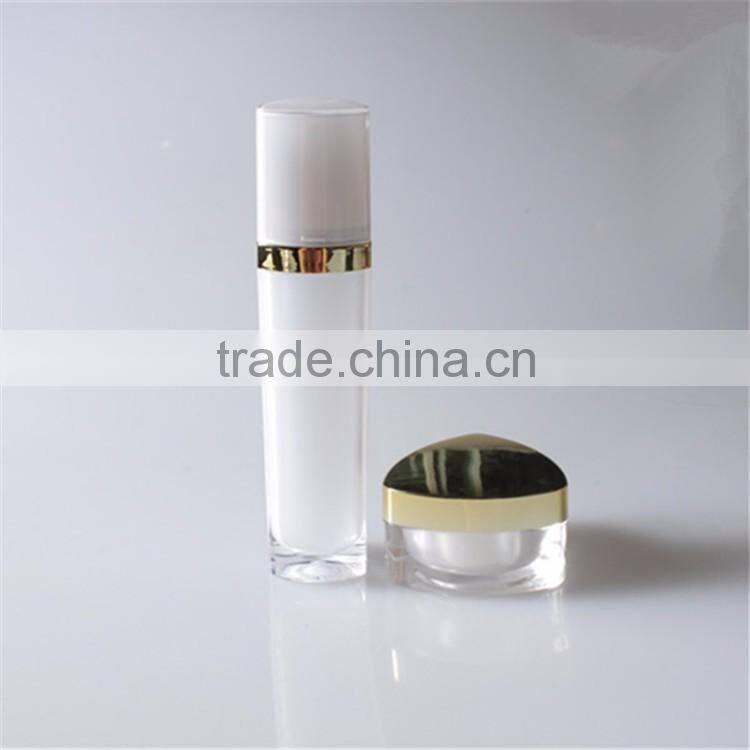 Professional made widely use promotional acrylic cosmetic jar and bottle
