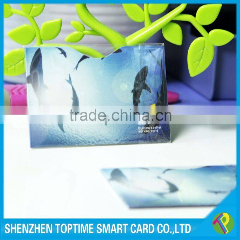 142x100mm custom rfid passport holder with aluminum foil paper