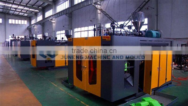 JN-2S5L Plastic PP/PE/PVC bottle extrusion blow molding machine