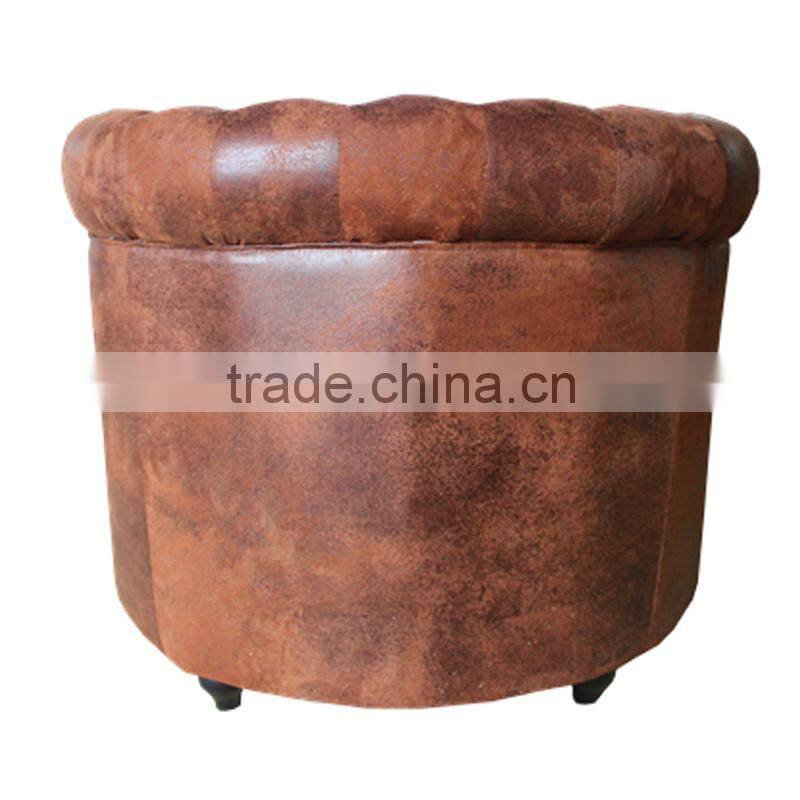 2015 Bonded Leather Club Chair comfortable single sofa chair