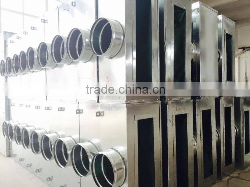 air draught distributing box