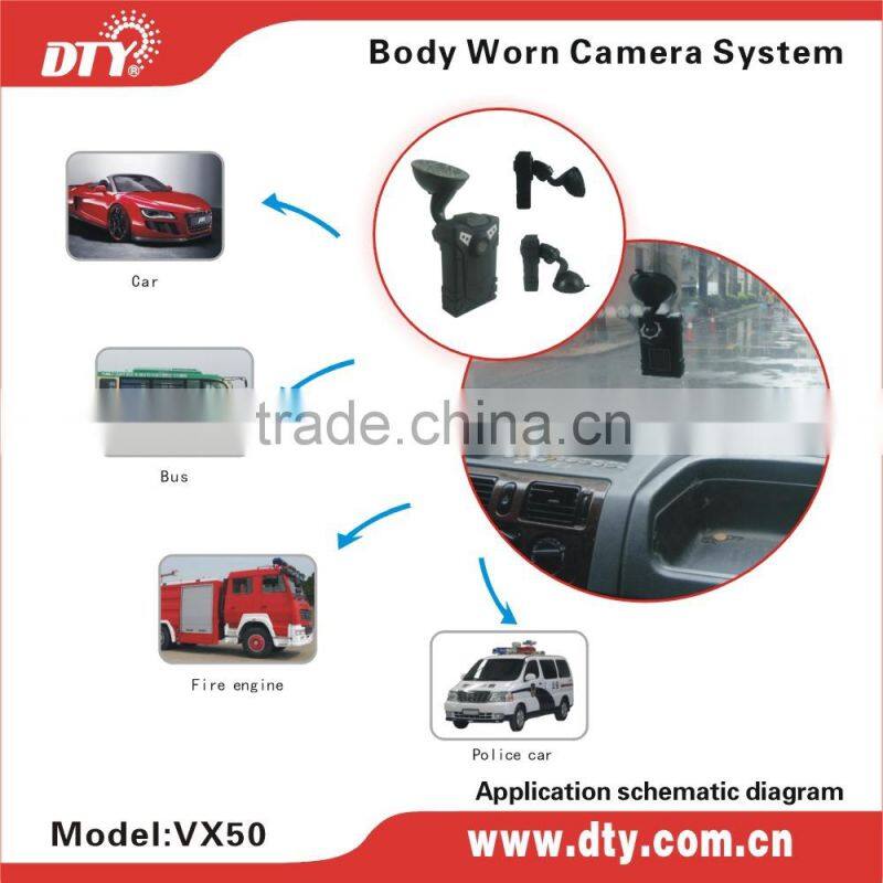 sd card body worn camera dvr system,VX50