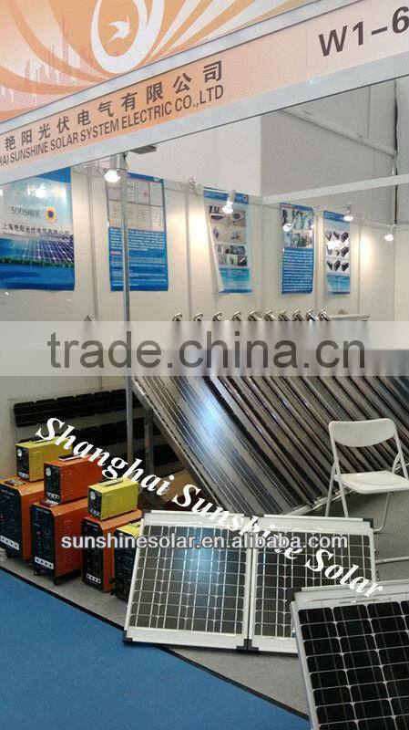 120W folding solar camping kit