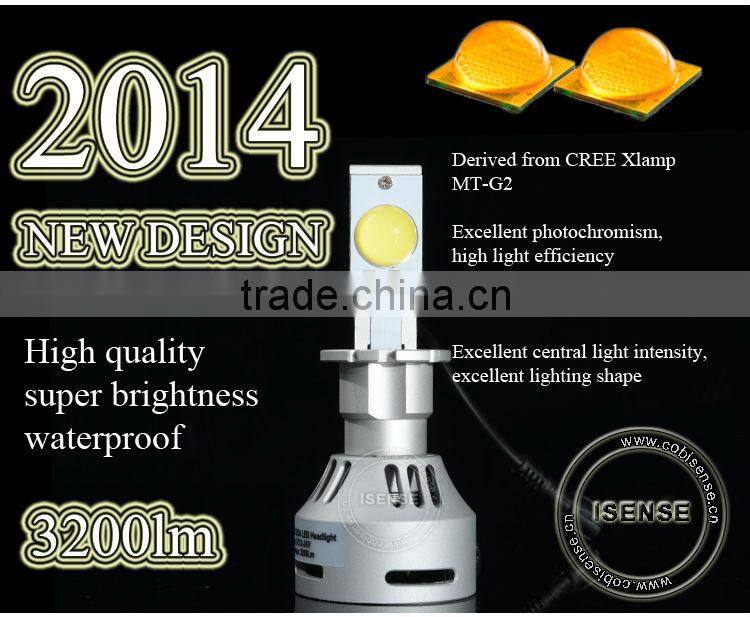 3200LM 30W 6000K D1 D2 H4 H7 H16 LED Headlight for Jetta