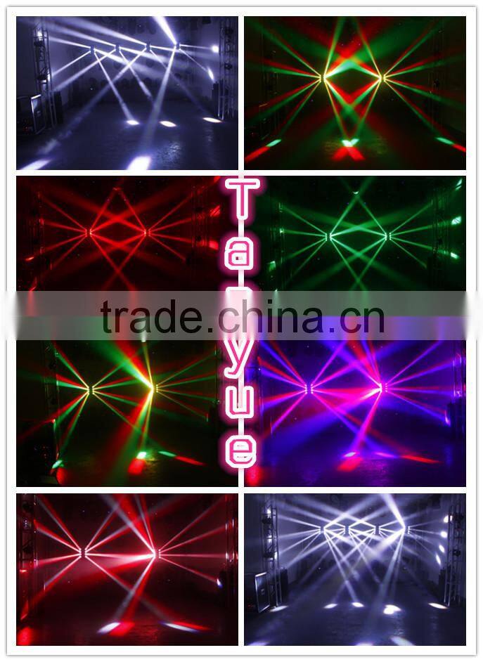 8*10w dmx rgbw moving head beam spider led moving head stage light