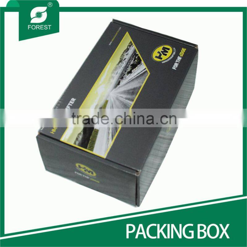 STANDARD SIZE CORRUGATED SHOES PACKAGING BOX WITH PRINT