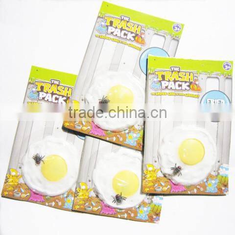 Hot Sale Prank Joke Toys Sticky Omelet TPR Toys