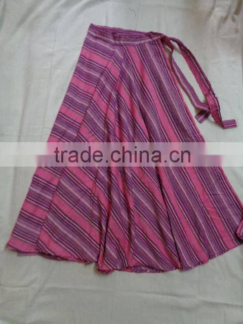 wholesale cotton stripes skirts for summer 2014
