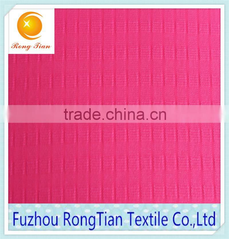 Hot-selling 50D nylon spandex shinny colorful jacquard costume mesh fabric