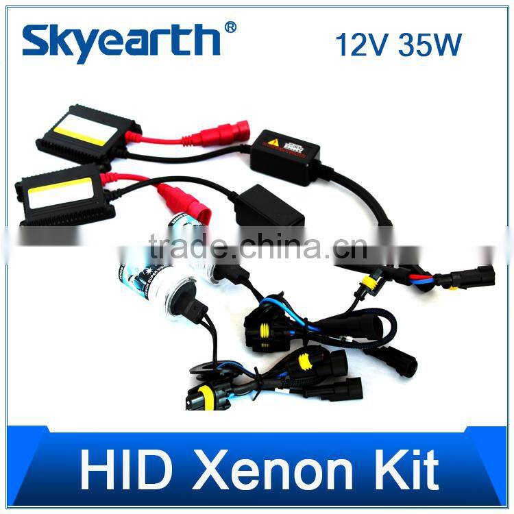 Car AC Slim H1 H7 9005 9006 Focus 6000K 12V 35W HID Ballast Xenon Light Kit