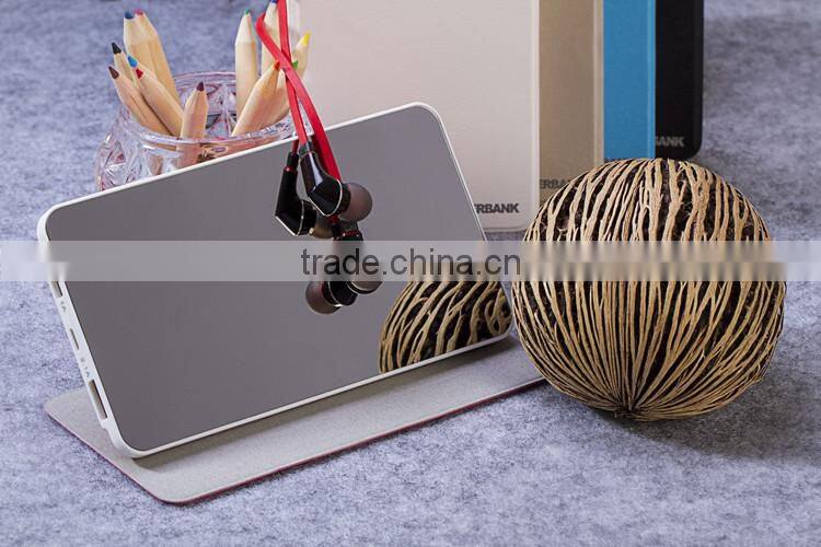 2015 hot sale universal external portable power bank mirror