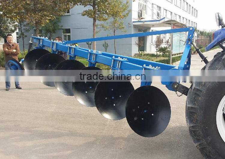 Farm tillage implement tractor mounted 6 disc plough with CE