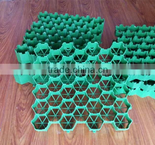 HDPE material grass grid pavers used for Sidewalk