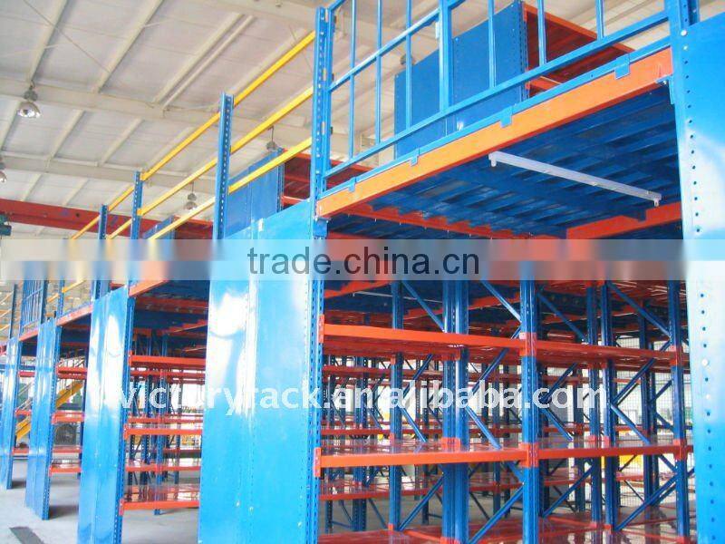 Mezzanine Storage Rack For Warehouse