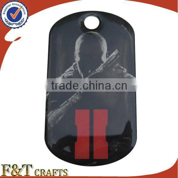 graduation souvenir gift custom logo sublimation dog tag identification