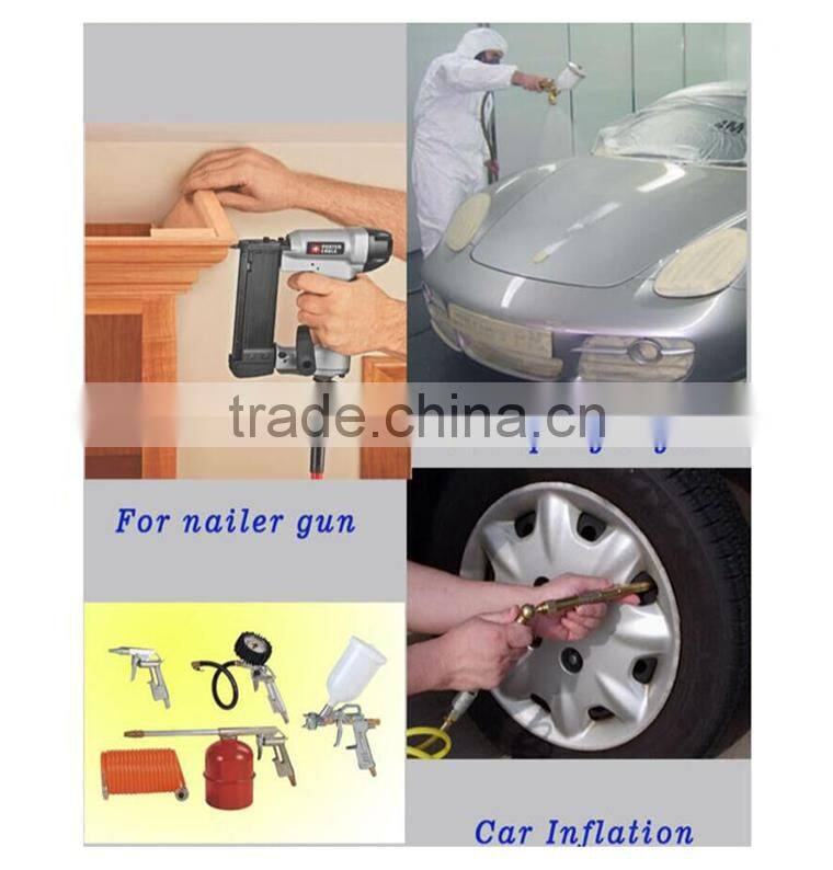 High pressure portable air compressor