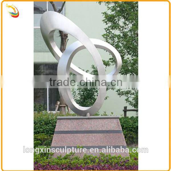 Mirror Polished 316 Urban Abstract Stainless Steel Sculpture