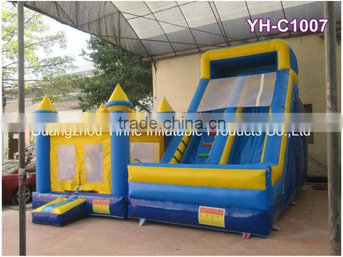 Commercial bouncer, inflatable castle with slide