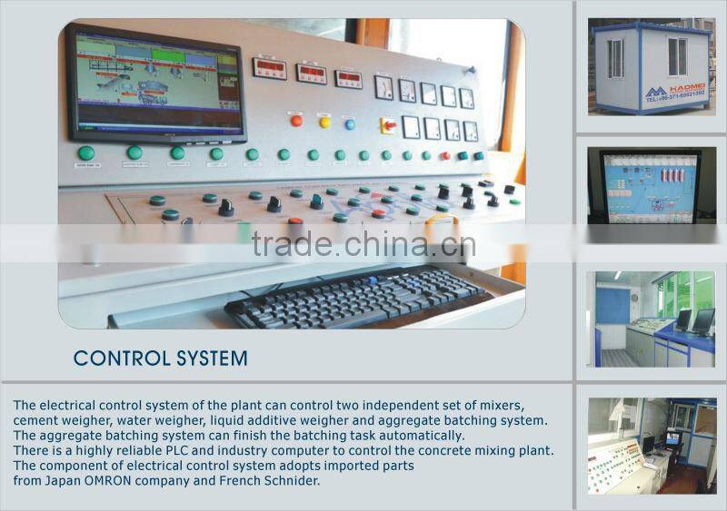 Widely Used Concrete Batching Machine HZS60